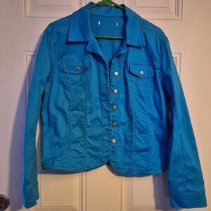 Ladies Jacket ,no label, see measurements below.